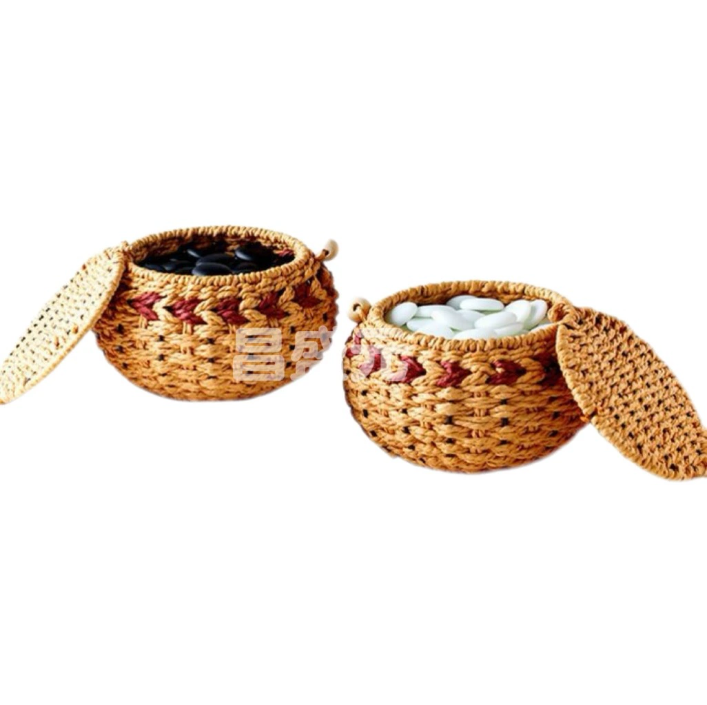 Hand-woven straw basket Changshengyuan Go suit, artistic woven straw basket Go, straw basket, Go can manufacturer