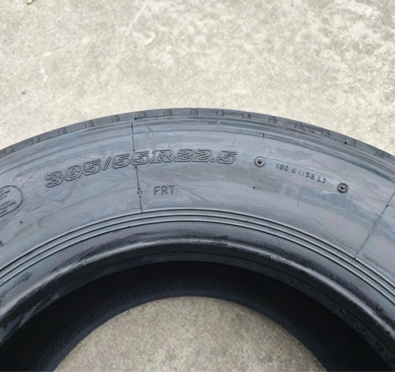 Langma Long March Tire 385/55R22.5LM168 single tire for semi-trailer and trailer, vacuum tire, long-distance high wear-resistance type