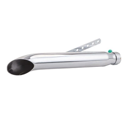straight-through exhaust pipe tail | Motorcycle exhaust pipe