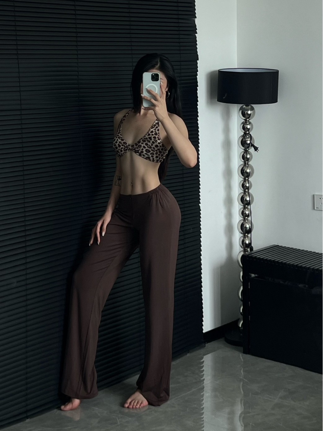 Cremallera enorme, cómodo, drapeado, yoga, pantalones deportivos Pilates, cintura pequeña pura, pantalones rectos para mujer