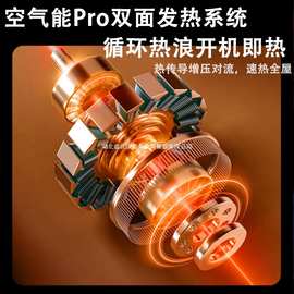 3D仿真火焰踢脚线取暖器全屋大面积电暖器节能省电速热静音暖风机