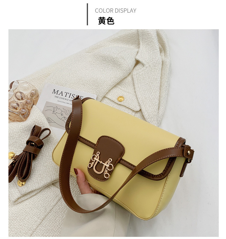 Small Bag 2021 New Bag Autumn And Winter Fashion Underarm Messenger Bag display picture 4