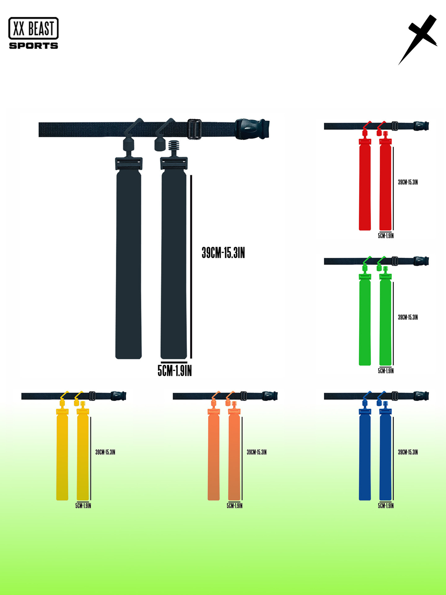 American Football Flag Football Flag Football Multi-Color Competition Grade Air Buckle Flag Football