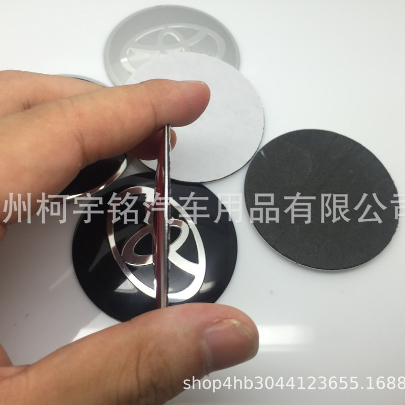 トヨタ車のホイールキャップ装飾ラベルホイールハブセンターキャップラベル車のステッカー 56mm60mm65mm に適しています。|undefined