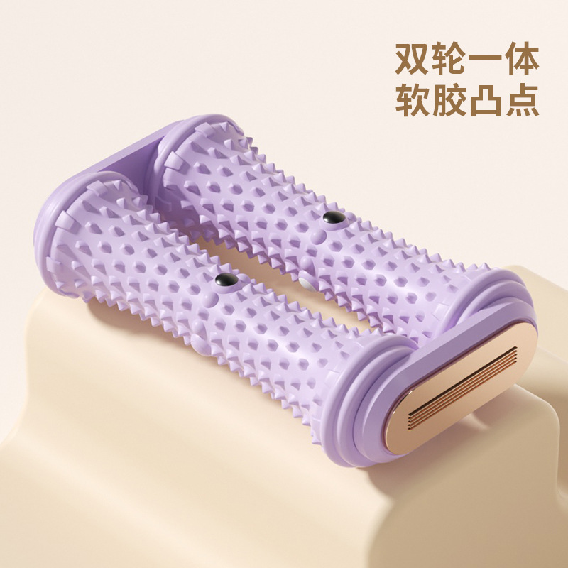 Masaje de pies, rodillo, bola de fascia, bola de masaje de desplazamiento de pies, entrenador de arco de pie plano, masajeador de relajación muscular