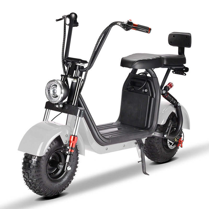 Eec Dot Adult Scooter Two-Wheeled Motorcycle Harley Electric Vehicle Mini-7 Can Be Equipped with Dual Lithium Batteries