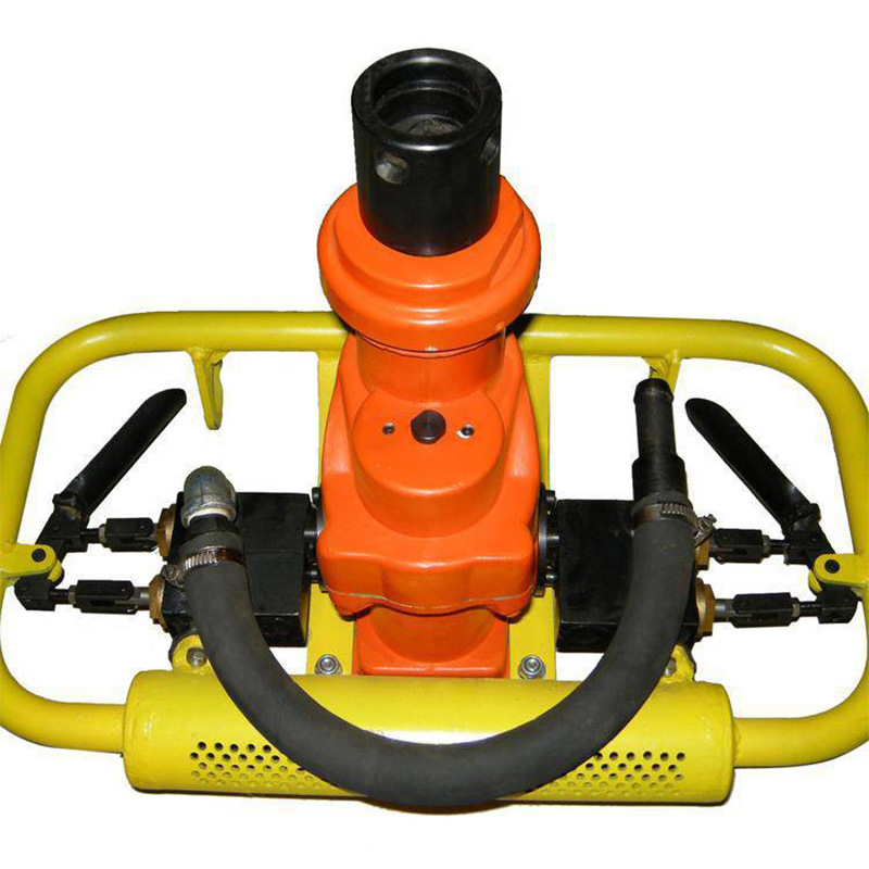 KZQSJ-105/2.6型架柱支撑气动手持振动式钻机 气动手持振动式钻机