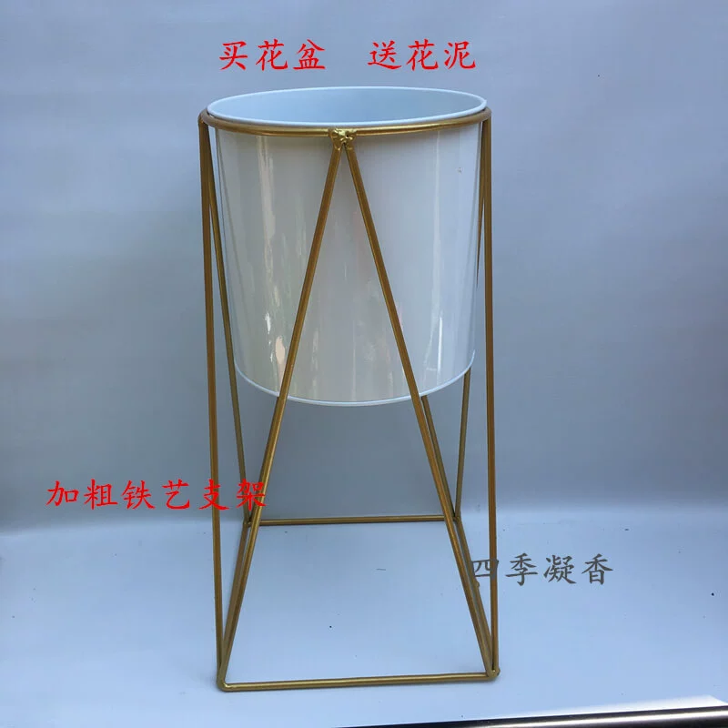 Creative decorations for office, flowerpot, Nordic style, home decor, simple and elegant design