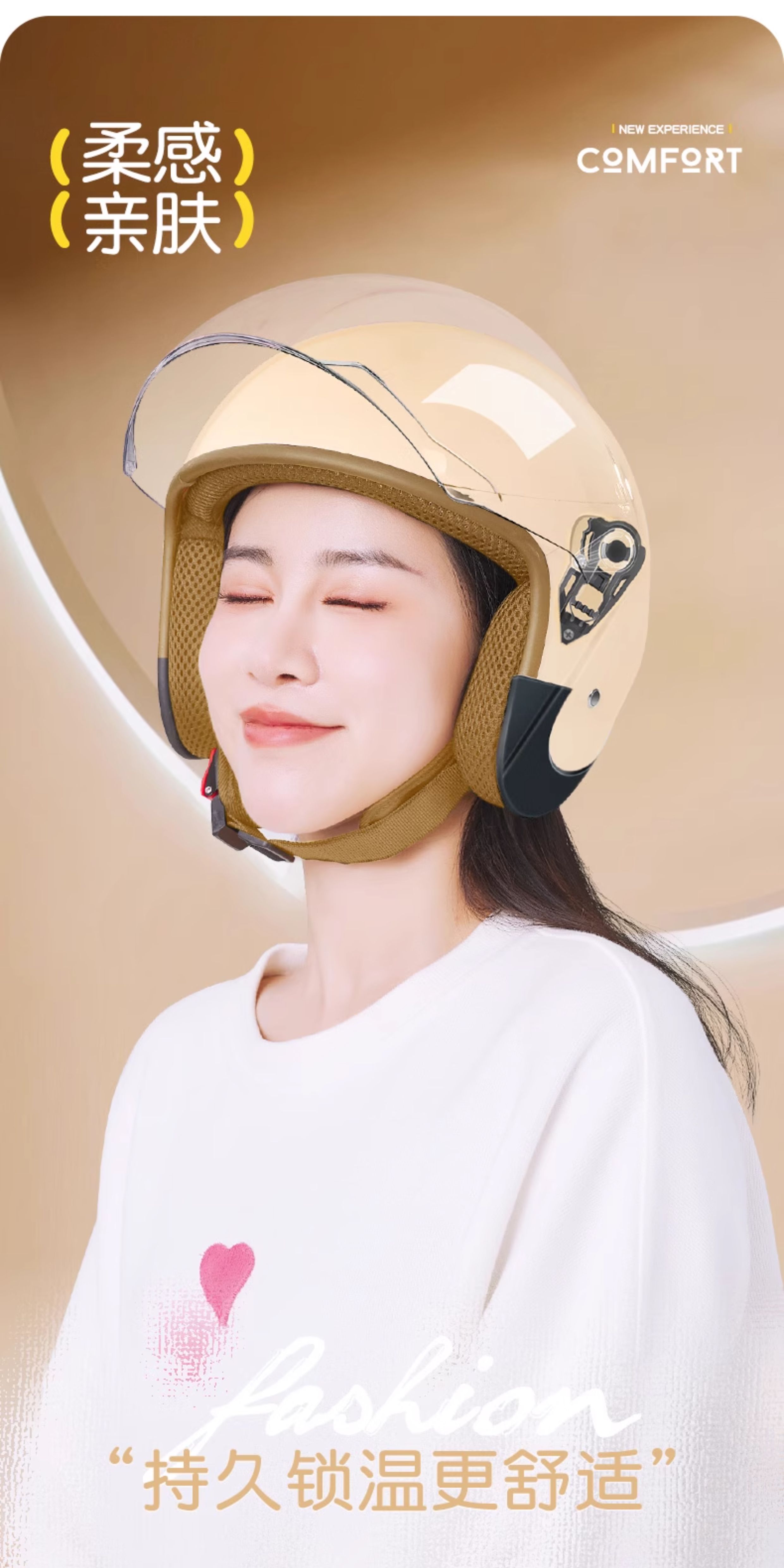 3C Certified Electric Motorcycle Helmet Women Men Universal Warm