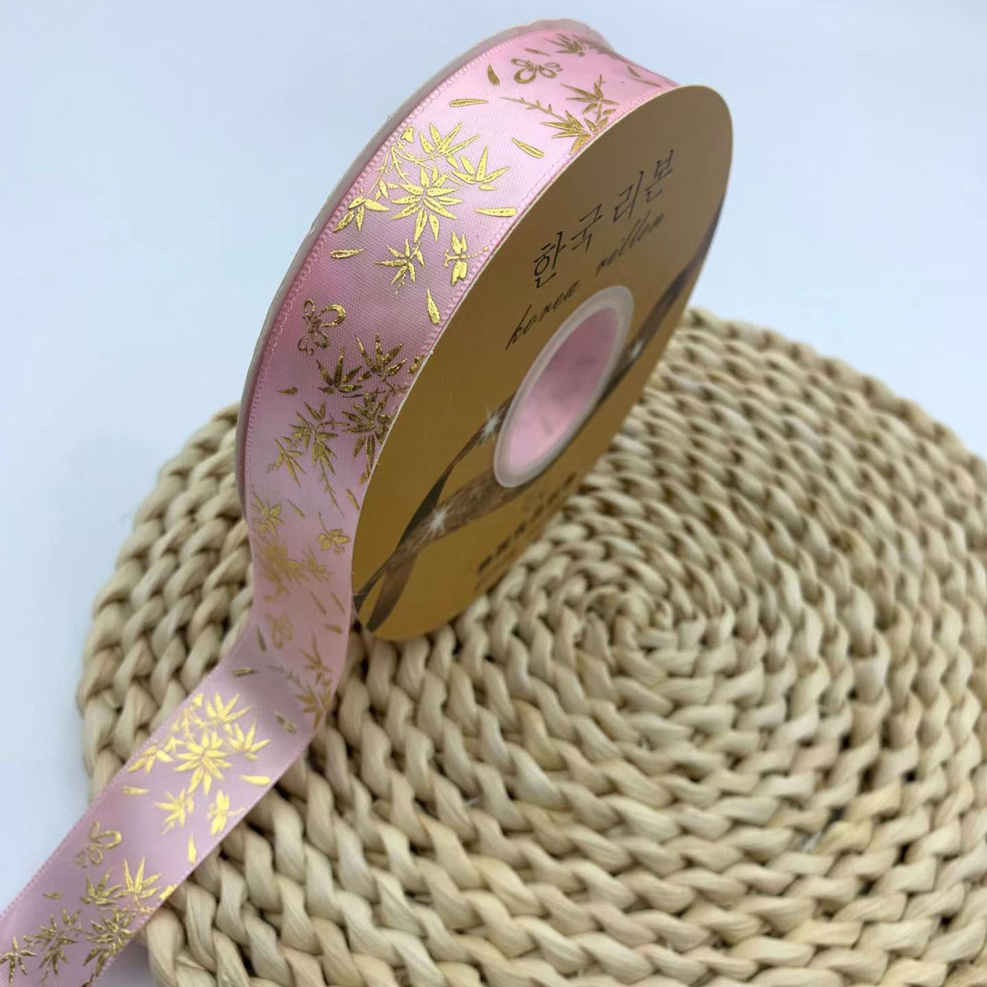 2,5 cm láser Cinta de Oro libélula de bambú cinta bar soporte hecho a mano DIY joyería caja de regalo embalaje nuevo al por mayor