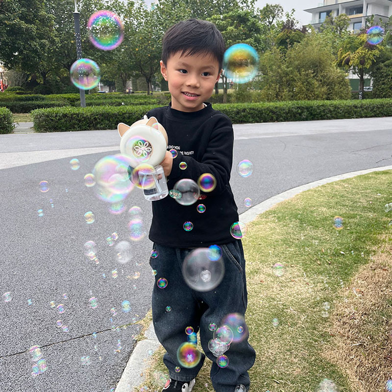 Large Volume Internet-Famous Children's Multi-Hole Bubble Machine, Automatic And Leak-Proof, Foreign Trade Ins_voghion.com