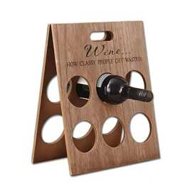 木制家用酒架红酒架  简约高脚杯架悬挂酒架摆件欧式创意酒杯架
