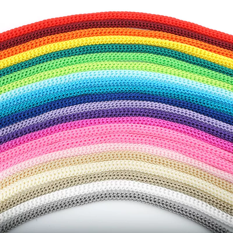 厂家直销彩色DIY 多规格丙纶绳 PP绳 包芯绳 尼龙绳 绳子可定