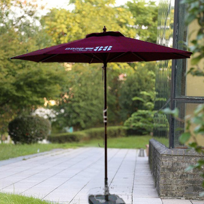 深圳厂家硬杂木伞单柱8骨木头伞户外大号中柱太阳伞遮阳庭院|ms