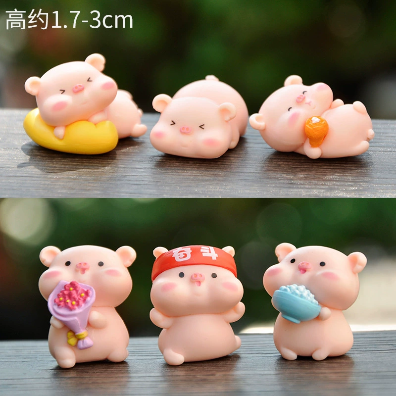 Miniature Table Doll Minifigure, Decorative Micro Landscape Figurines — Birthday Gift Set Options