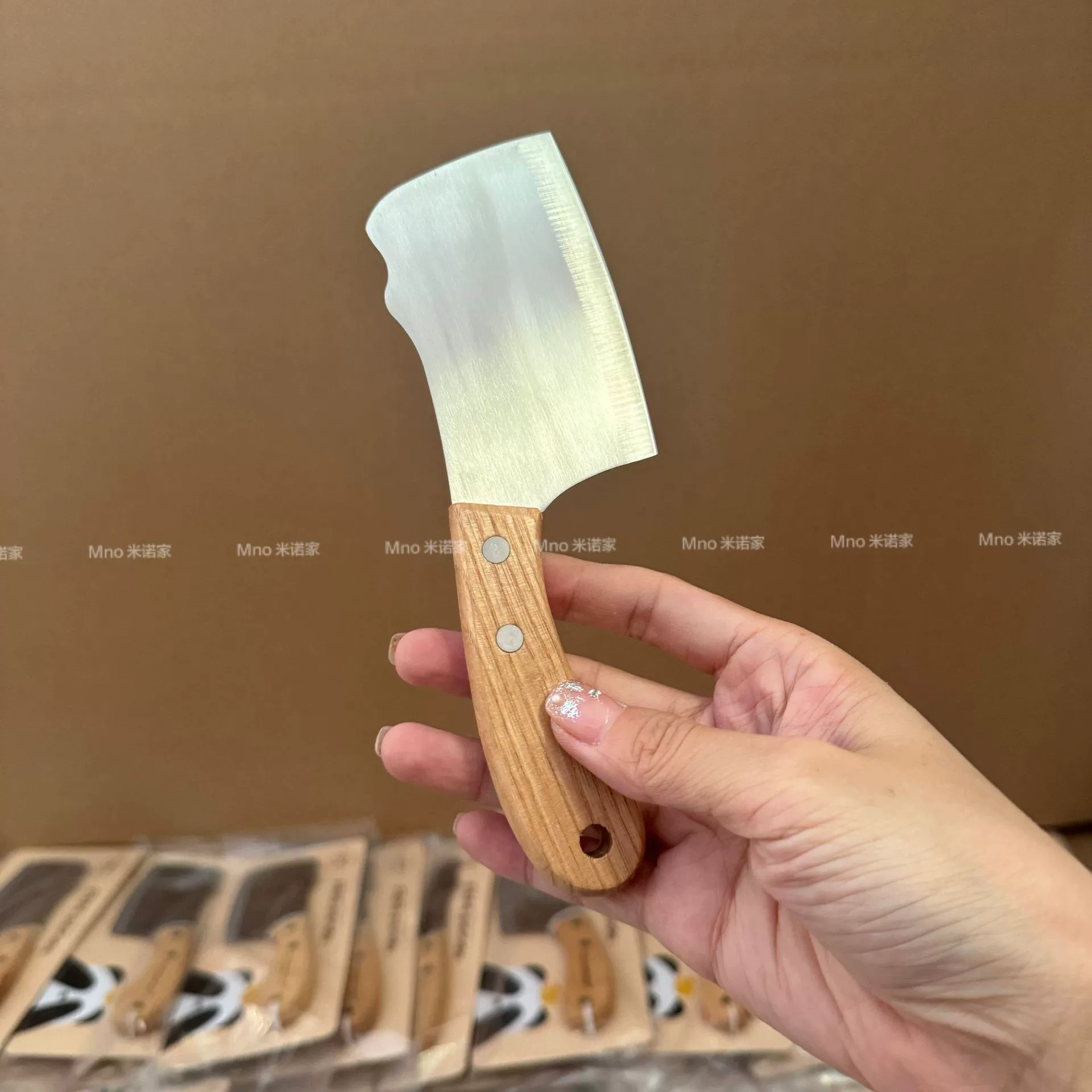 米诺家 Small children's pocket knife for supplementary food for home use