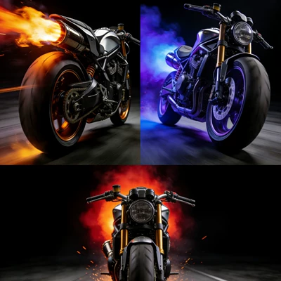 Motorcycle Tail Flame, Motuoche Alovlandırıcı (Vozduşka/İqniter)