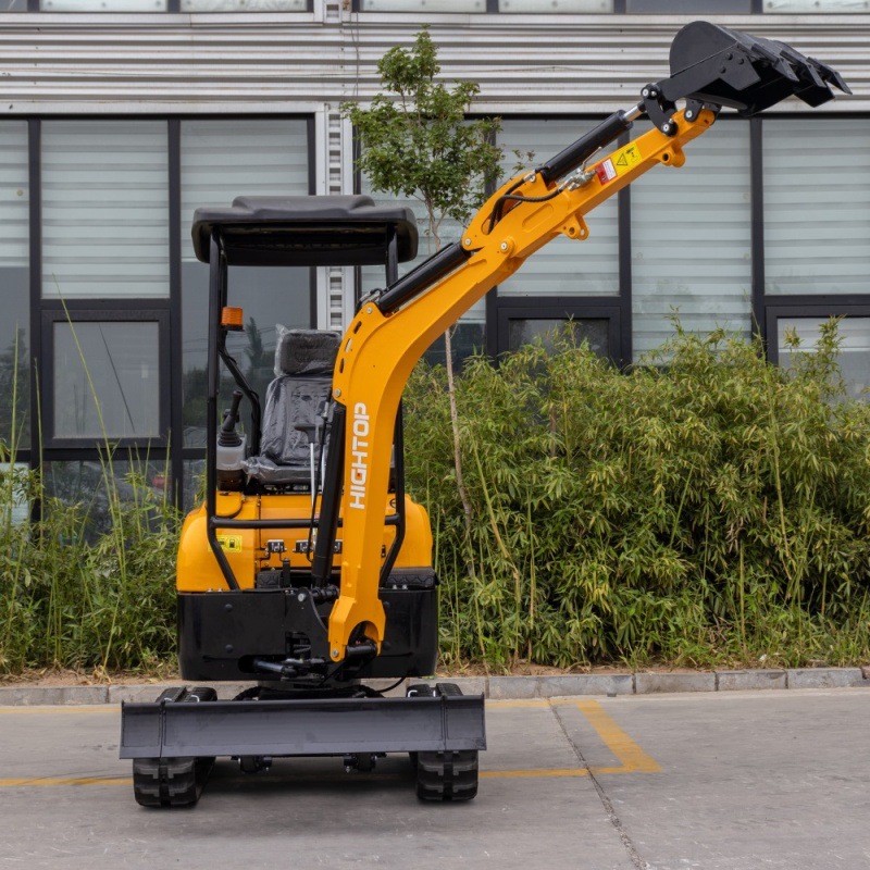 Exportación de 2 toneladas de mini excavadora de orugas de Arabia Saudita HT20 mini gancho para la explotación de tierras desérgicas, mini excavadora europea 5EPA