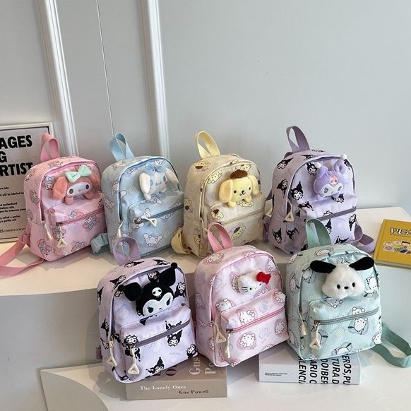 New Cartoon Kindergarten Student School Bag Children's Trendy Backpack Male and Female Baby Small School Bag Manufacturer