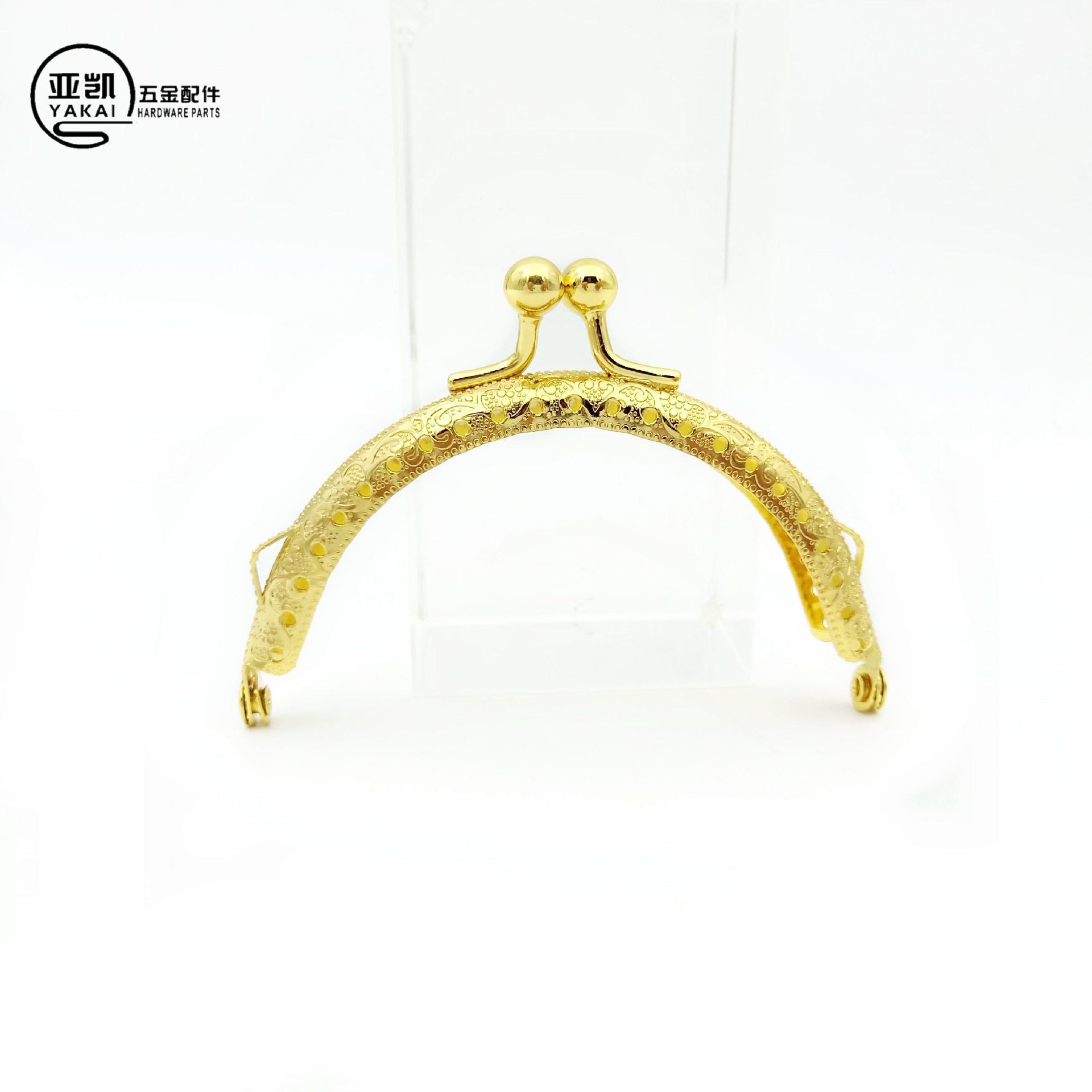 Boca de monedero semicircular de 8.5 cm, cierre metálico para bolsos y manualidades