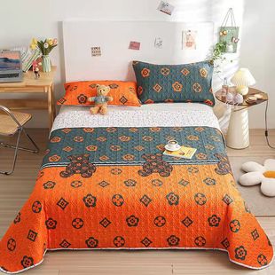 Double-Sided Quilted Thickeneded Bed Cover, Bed Sheets, Mattress, Can Be Used in All Seasons, Blanket, Tatami Three-Layer Mat, Large Kang Bed Sheets