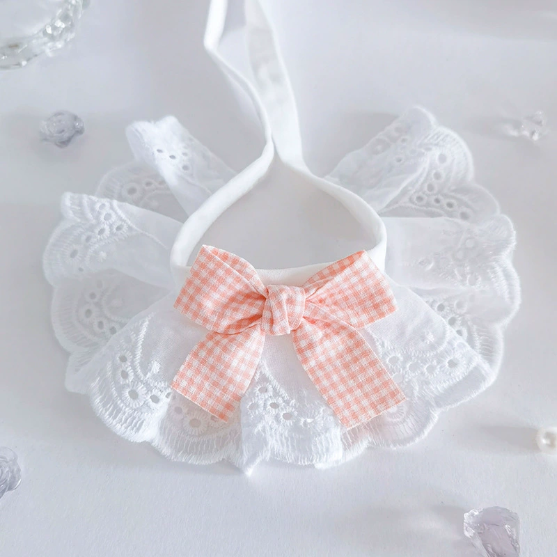 Милый кошачий ошейник, нагрудник, нагрудник для собак, одежда для молодых кошек-рагдолл, декоративные аксессуары, простая радуга