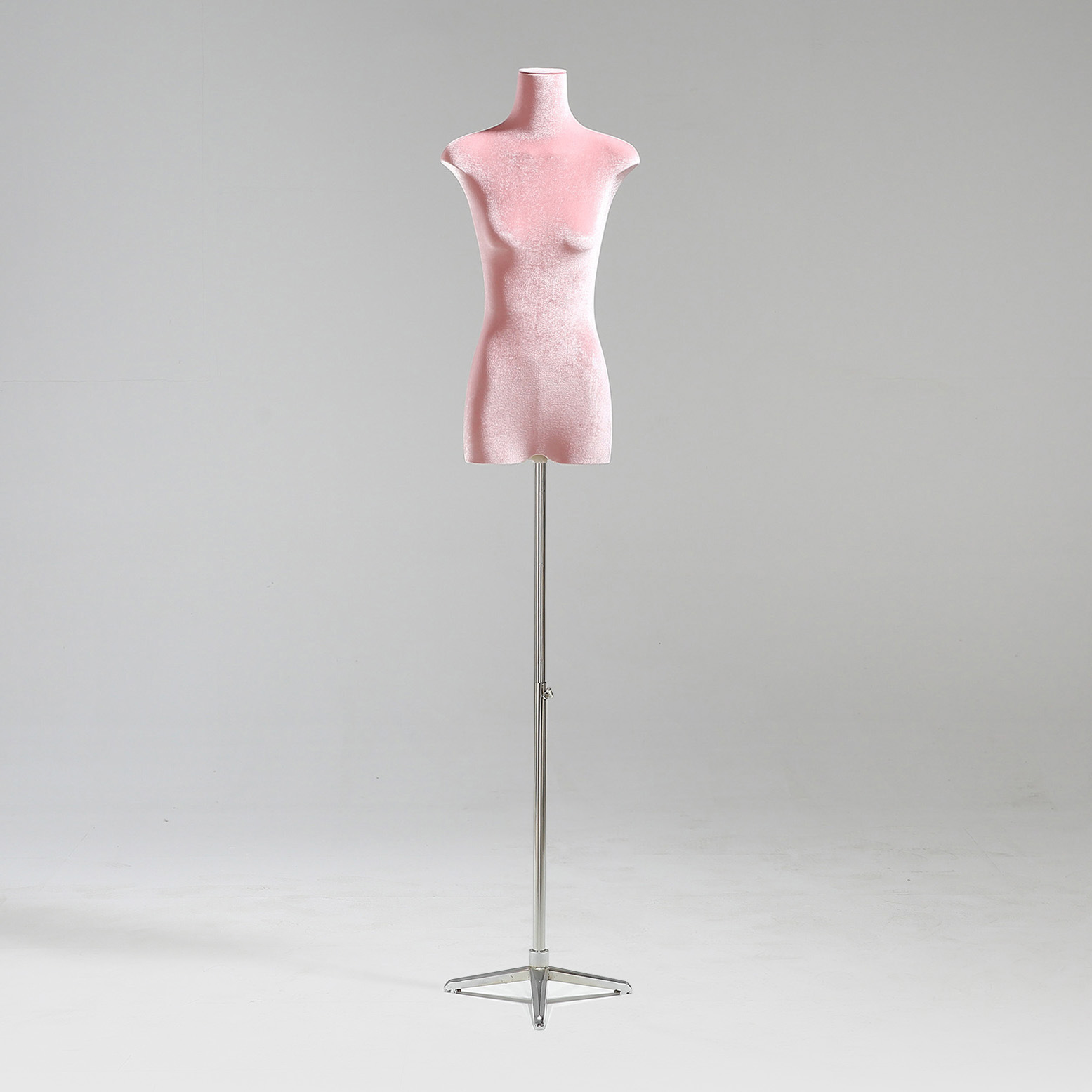 Modelo de tienda de ropa estante de exhibición de terciopelo pecho plano cuerpo plano ropa de mujer modelo de busto accesorios ventana estante modelo de plataforma image 68