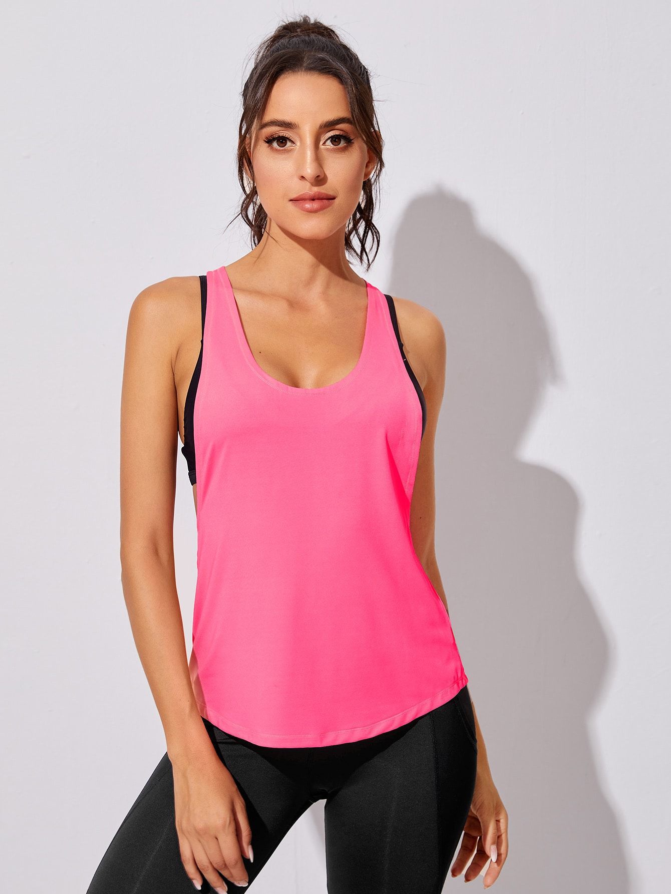 Sports Tank Top Back View