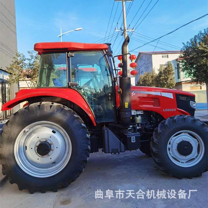 东方红2004农用四轮轮式拖拉机 1804 开荒犁地农用四驱拖拉机