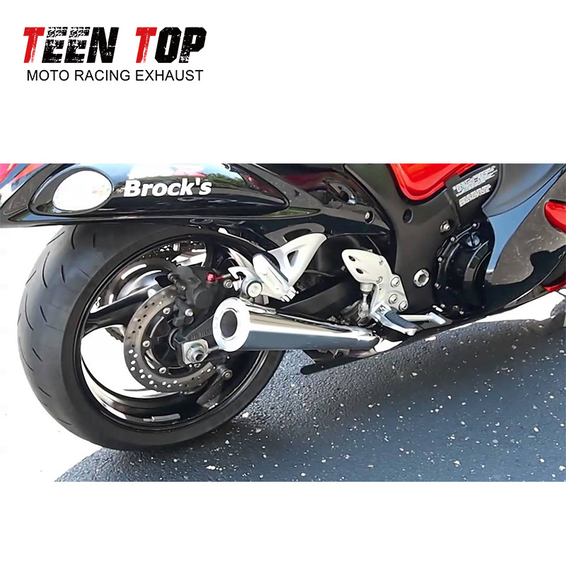 Motorcycle Modified Gsxr1300 Cm300 Zx10R Retro Straight-Through Brock with Standard Universal Exhaust Pipe