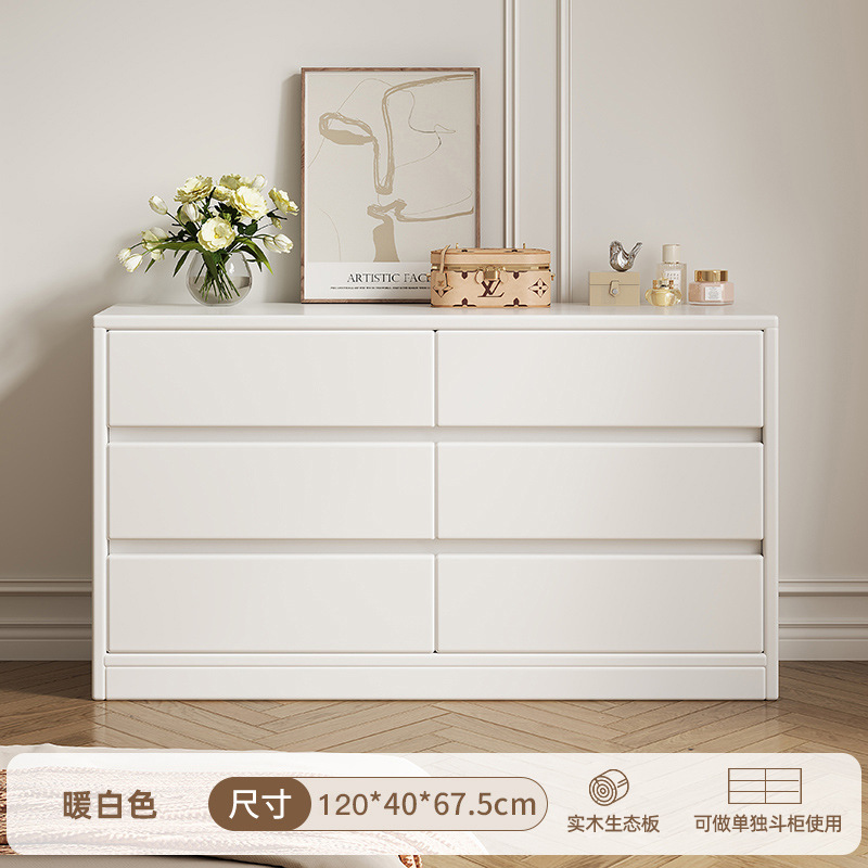 Tocador Dormitorio Simple y moderno Estilo Crema Escritorio de computadora Cuchilla Estuche de tocador Mesa de maquillaje de esquina al final de la cama de una pieza