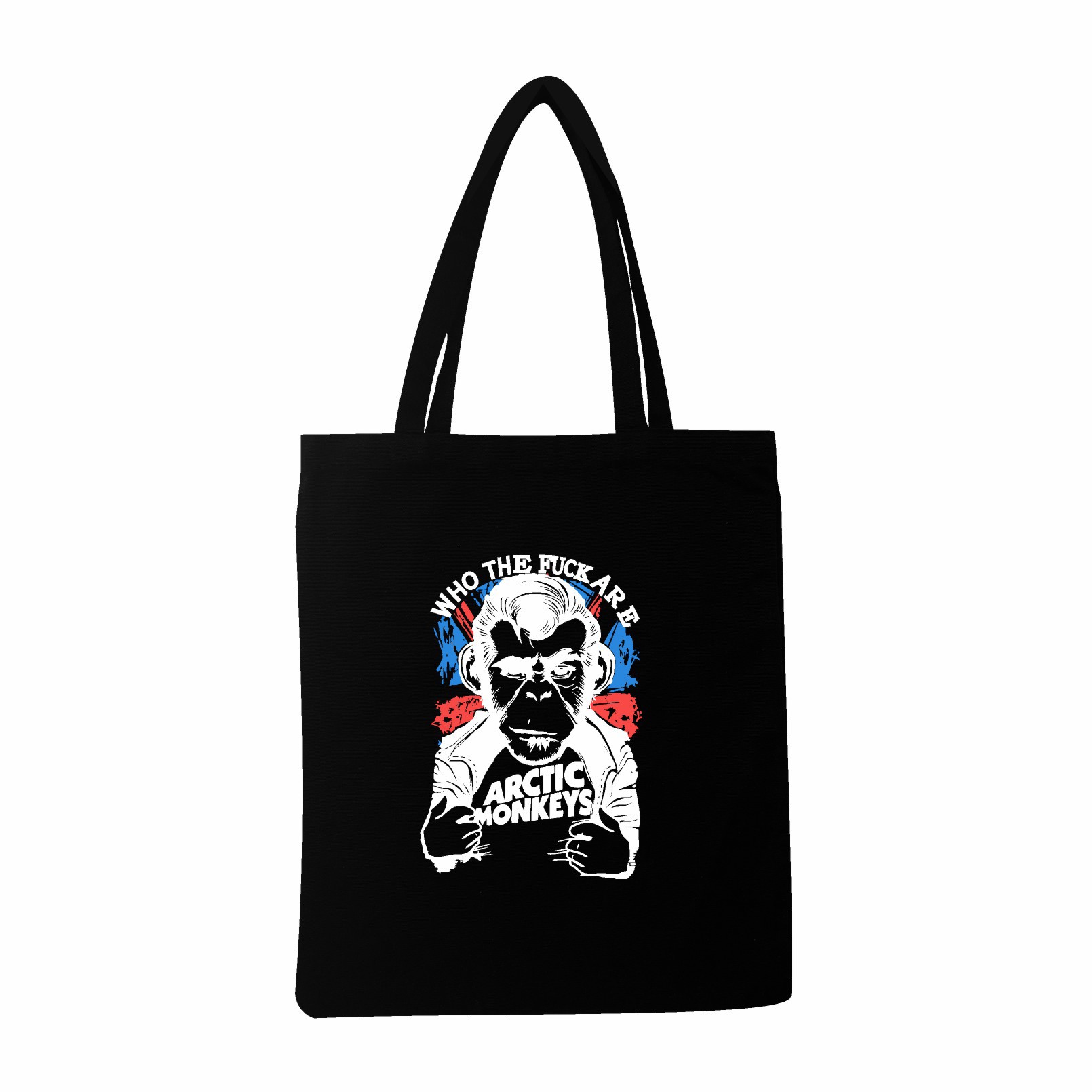 2025 nuevo anime japonés de dibujos animados rock mono ártico patrón de álbum de música de venta caliente bolsas de mano transfronterizas