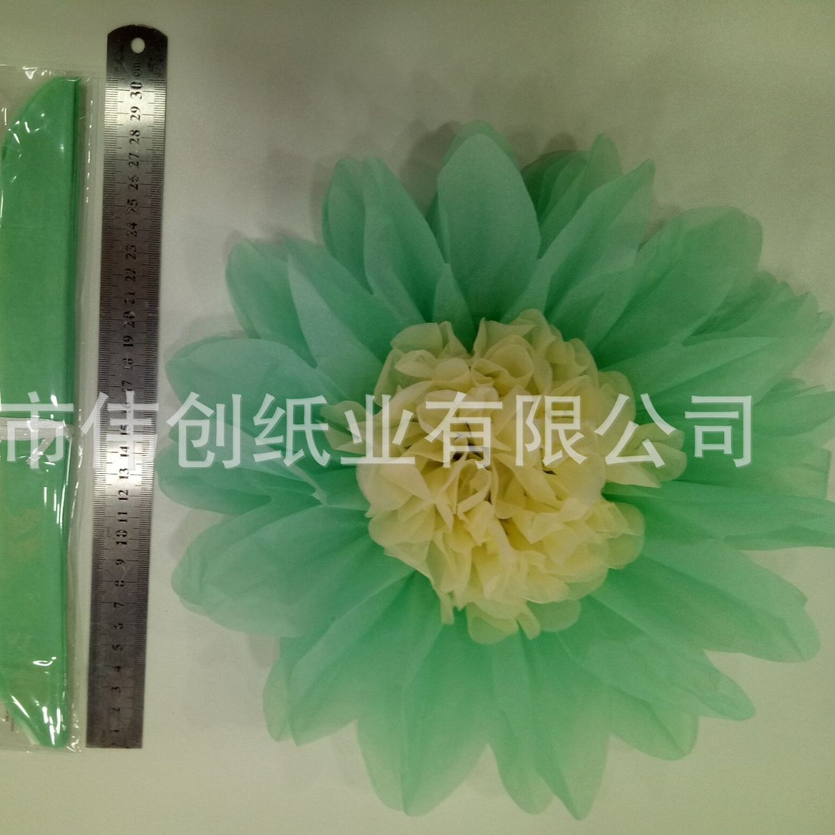 12 인치 암술 종이 꽃