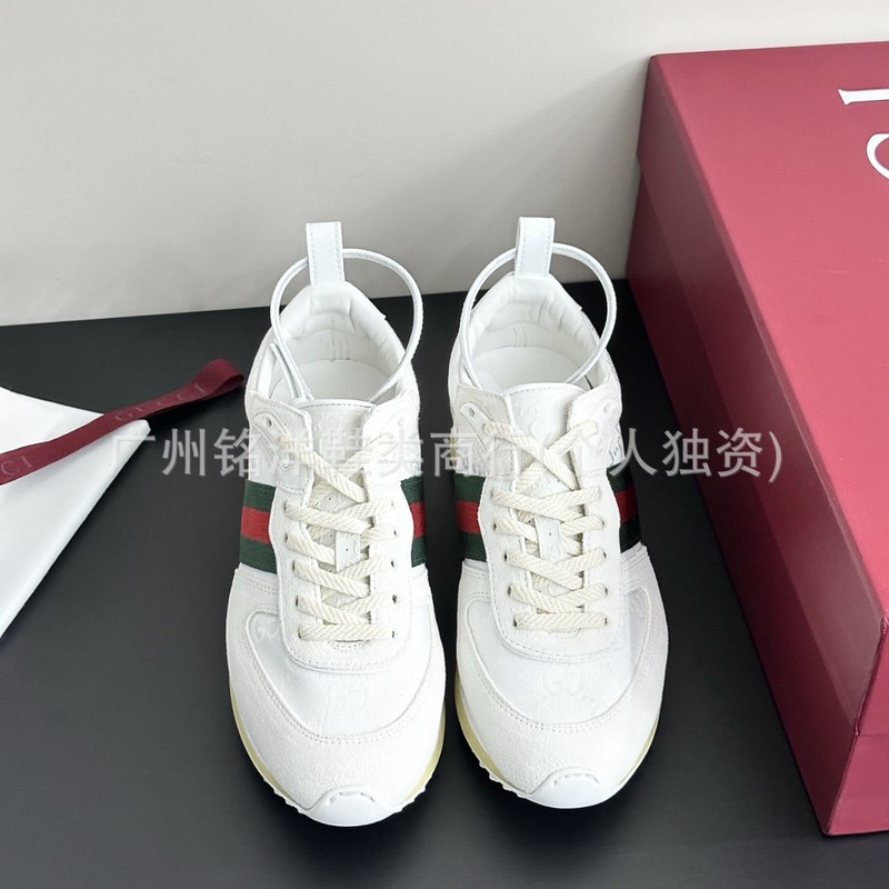 top2025新款经典复古系带绒面革提花帆布休闲运动鞋透气低帮百搭|undefined