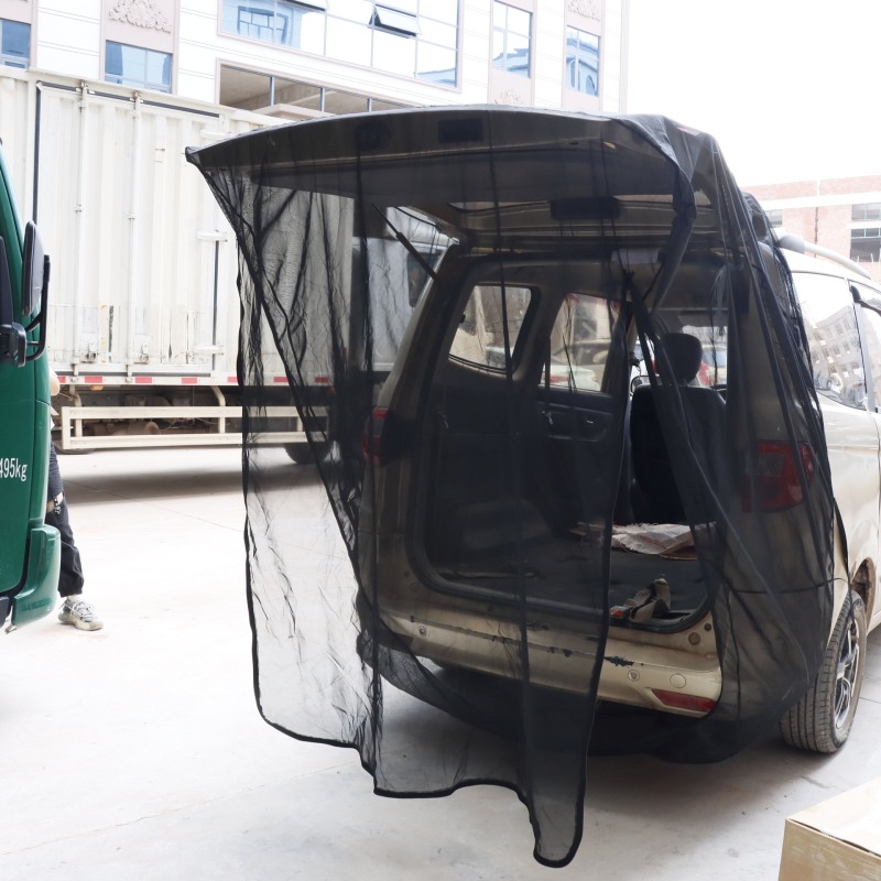 車のトランクネットカーテン RV 自動運転換気車のテールゲート蚊帳磁気吸引車のテールテント防蚊カーテン|undefined