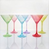 Tall -legged Champagne Cup Triangle glass glass high -value champagne tower Dream glass champagne cup