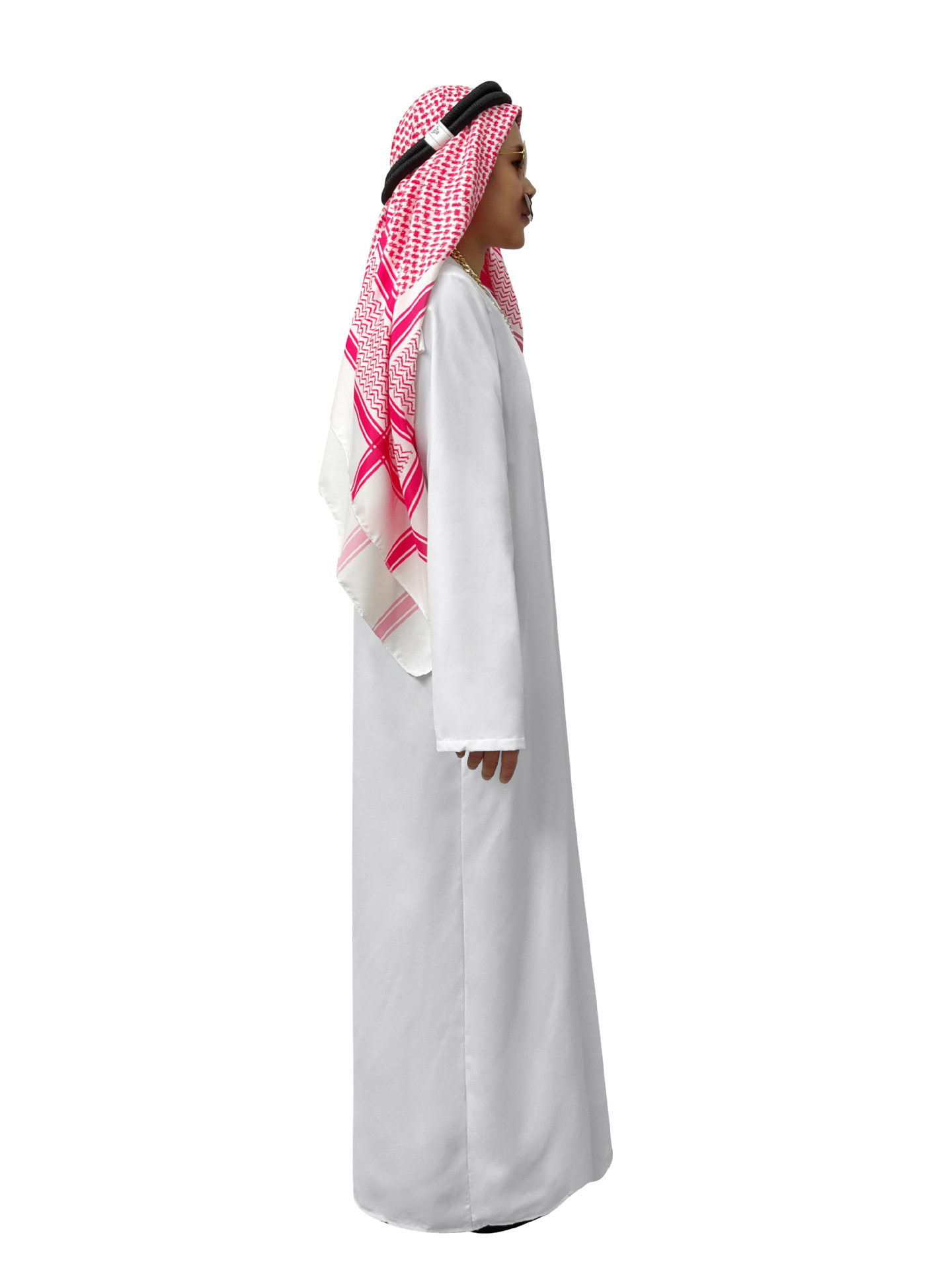 Arab Men's Thobe Saudi Dubai Muslim Robe For Middle Eastern Men_voghion.com