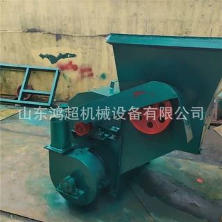 自动拨料方口粉草机 花生秧打糠机沙克龙除尘粉糠机