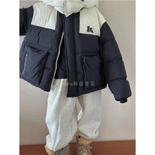 儿童羽绒服女童2025新款冬季白鸭绒外出保暖衣女孩洋气休闲外套潮