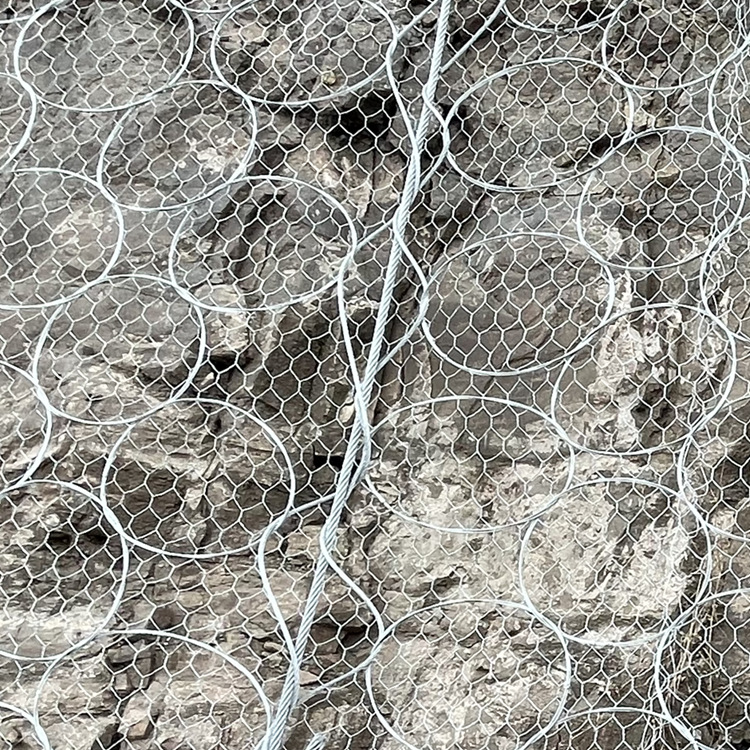 边坡防护勾花网厂家镀锌铁丝护坡喷浆挂网矿洞支护挂网护山活络网