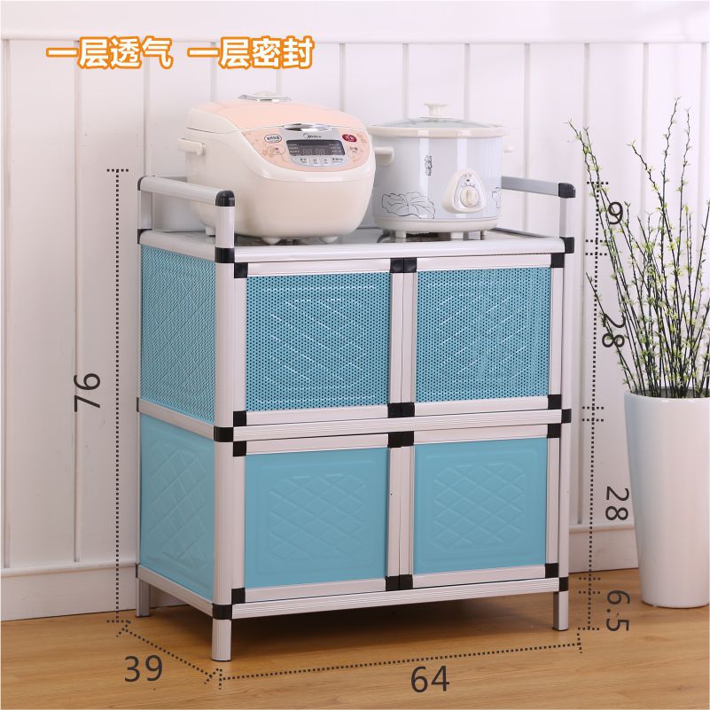 Fábrica de venta directa gabinete de platos gabinete de cocina doméstico simple gabinete armario de almacenamiento gabinete multifuncional