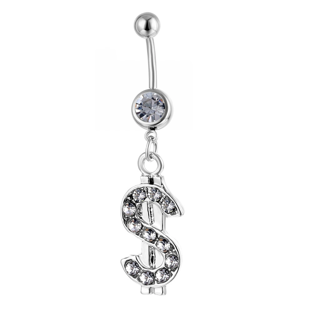 Belly button piercing, (Physicals), wholesale, European style