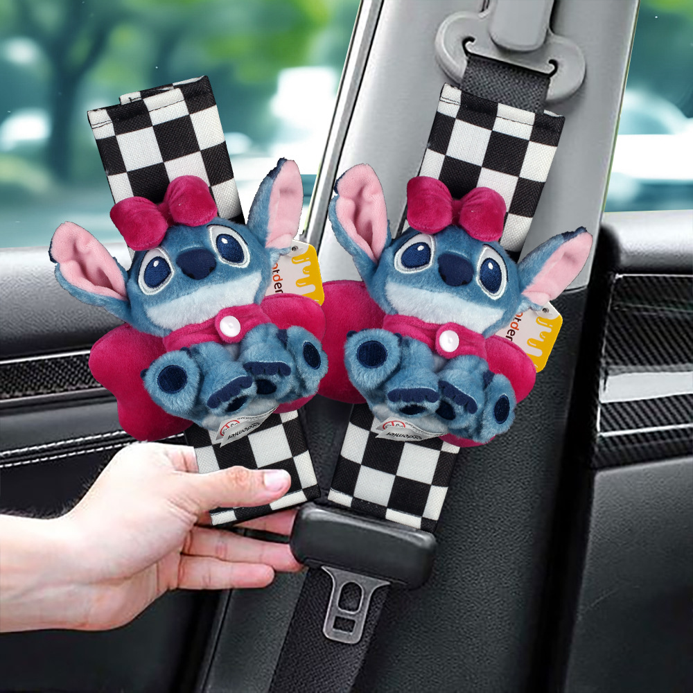Funda Protectora para Cinturón de Seguridad Poliéster Decorativo para Auto image 9