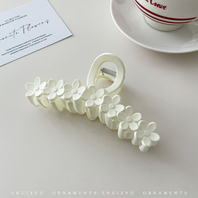 Francés elegante headwear Otoño e Invierno felpa updo clip de pelo gran tiburón clip horquilla de alto grado al por mayor