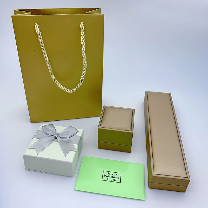 银饰高定礼盒 一件代发高级饰品盒戒指手饰便携礼品盒