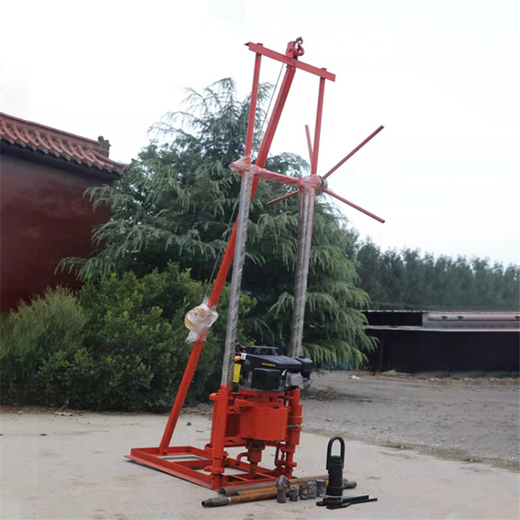 轻便取样钻机 岩石取心勘探设备 占地面积小
