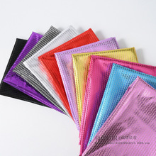 圆点烫金色丁布料波点烫金亮缎面料舞台演出服包装玩具玩偶娃衣料