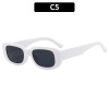 Small square sunglasses, trend glasses solar-powered, European style, suitable for import