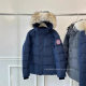 29 Goose Home Fur Collar Large Pocket Men's and Women's Parker Cotton-padded clothing Outdoor Thickened Warm Mid-length Hooded Cotton-padded Clothes
