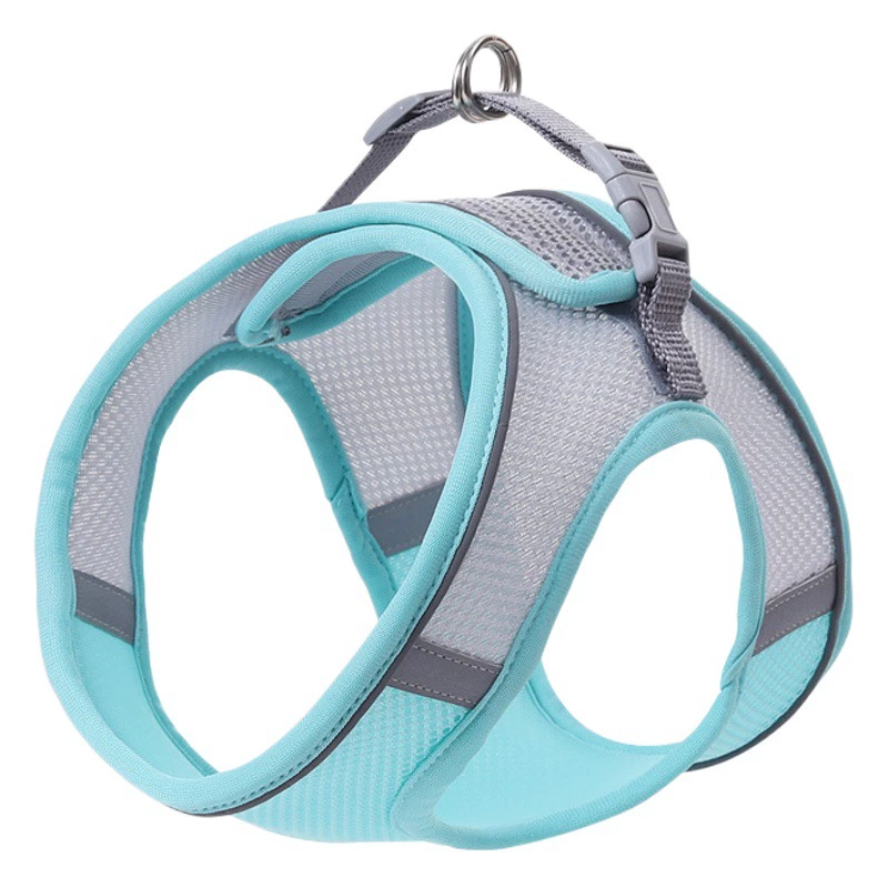 Сосуд Товары для домашних животных Тяговый сетчатый тканевый ремешок для собак Дышащая веревка для кошек Маленькая и средняя собака